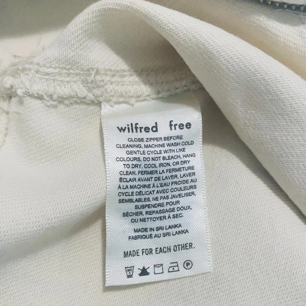 Wilfred Free Long Sleeve Collared Jumpsuit in Sandstone Beige–Made in Sri Lanka - Picture 13 of 17